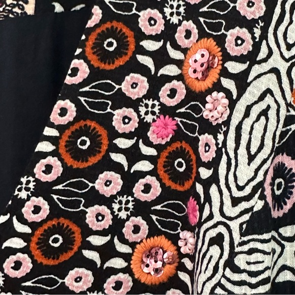 Anthropologie Maeve Naomi Dress Embroidered Sequin Tunic Size M - Picture 5 of 15